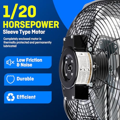 iLIVING 12" Wall Mounted Shutter Exhaust Fan, Automatic Shutter, with Thermostat and Variable Speed controller, 0.6A, 960 CFM, 1400 SQF Coverage Area Silver (ILG8SF12V-ST) - style: Plugin Thermostat & Speed Controller
