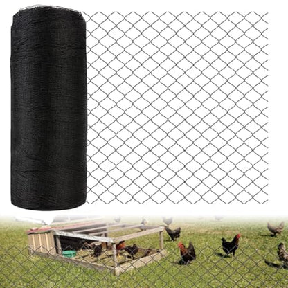 25x50ft Bird Netting for Chicken Coop 1 inch Mesh Heavy Duty Chicken Netting Animal Barrier, Poultry Netting Roof Cover for Chicken Run, Bird Net for Fruit Tree Against Birds Squirrels Rabbits - size: 25x50FT-1"