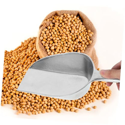 HANABASS Heavy Duty Food Scoop Retro Grain Shovel Aluminium Scoop Livestock Fodder Bulk