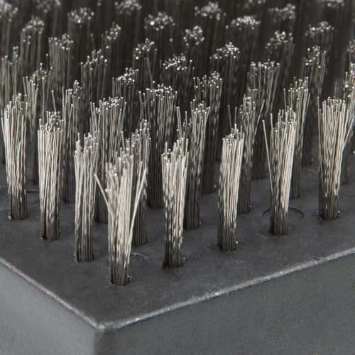 BBQ-AID 2-Pack Wire Grill Brush Replacement Heads, Grill Cleaning Bristle Brush - Screwdriver Included, for 2024 Model Grill Brush and Scraper. No Scratch Cleaning for Any Grill: Char Broil & Ceramic - color: Grill Brush Replacement Head