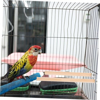 BESPORTBLE 4pcs Comfortable Parrot Perch Stand Bird Cage Perch Platform for Parrots Parakeets Chicken Birds