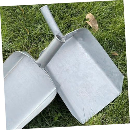 Thickened Flat Bottom Scoop Large Flour Scoop for Livestock Measurements