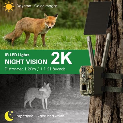 Outdoor Wildlife Trail Camera Wireless Security Camera with Camouflage Pattern Motion Detection for Hunting Surveillance
