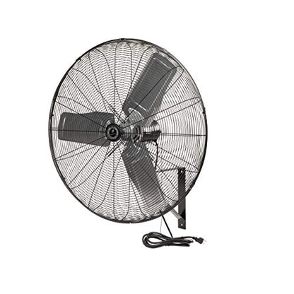 TPI Corporation Single Phase Wall Mount Commercial Circulator – 30" Diameter, 120 Volt Exhaust Fan – Ventilation Fans. Commercial Extractor Fans - size: 30”, style: Wall