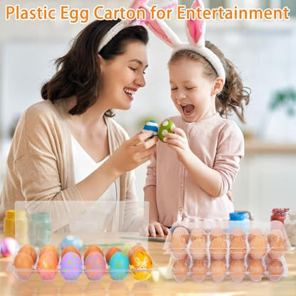 120Pack Egg Cartons Cheap Bulk Empty Egg Cartons Egg Holders for Home Ranch Chicken Farm, Commercial Business Market Display, 2x6 Grids, Large - size: Large, style: 2x6Grids-120count