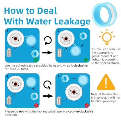 2 Pack Auto Water Level Control Float Valve, 304 Stainless Steel Automatic Water Refill Shut-off Tank Valve with Side/Top Entry and Retaining Clip for Water Tank Pool Livestock Troughs (1/2" to 3/4") - size: 2 Pack