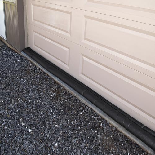 PIG Water Barrier | Sandless Sandbags for Flooding | 2 Pack | 10'L x 6.5"W x .25"H | Water Diverter | PM50417 - size: 10'L x 6.5"W x .25"H