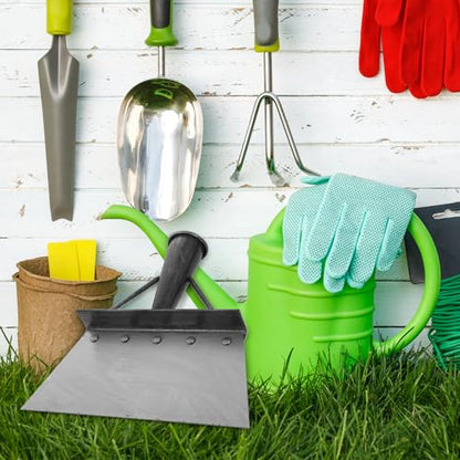 Balacoo Multifunctional Farm Dung Shovel and Metal Scraper for Poultry Cleaning, Yard Ice Removal Tool, Garden Maintenance Hand Shovel for Landscaping and Outdoor Use