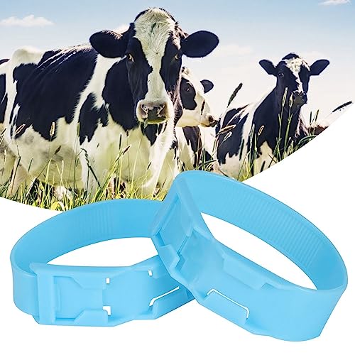 Livestock Plastic Cattle Identification Ring Cow Marking Band Tool for Farm Use