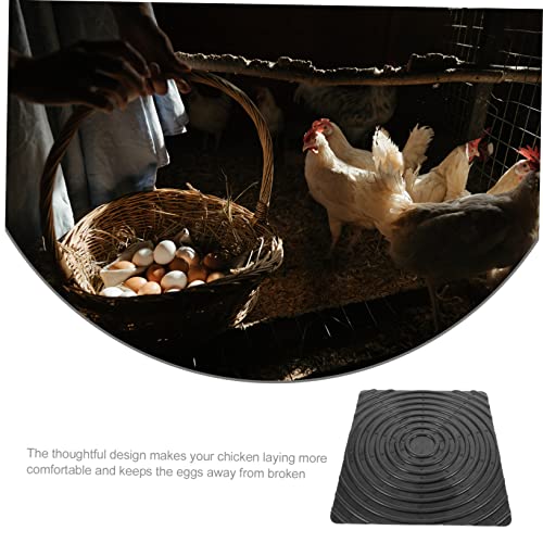 Chicken Nesting Pads Washable Silicone Liner for Chicken Coop Soft Egg Protection Mat Reusable Nest Box Bedding for Hen Nesting Boxes Easy to Clean and Maintain