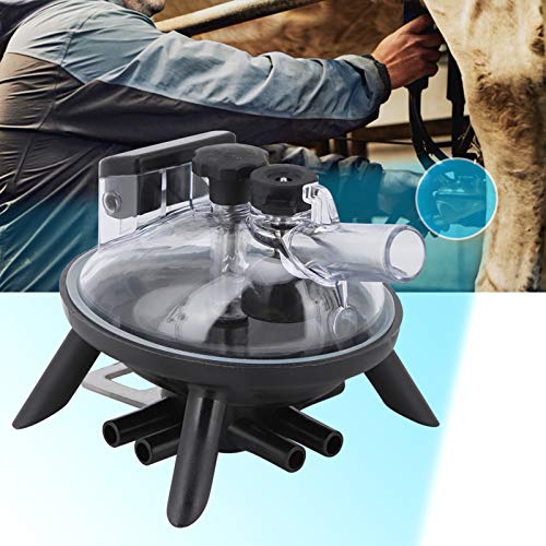 HEEPDD 240ml Milking Claw, Accessory for Cow Milk Machine, Ideal for Dairy Farms with Flexible Use 240ml Milking Claw, Plastic Replacement Nan Gardening
