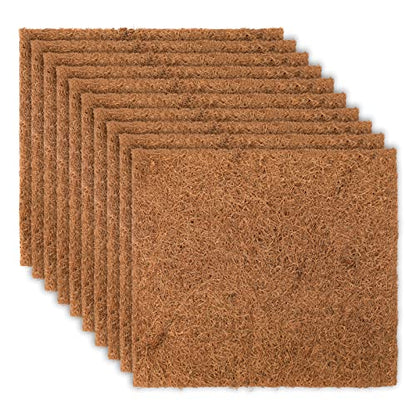Chicken Nest Pad, 33 x 33 cm Washable Plastic Chicken Nest Box Liner,Chicken Nest Box,Chicken Nest Box Plastic Mat, Chicken Coop Bedding Liners Mat Laying Hen Nesting Box Pads for Hen Laying(10pcs) - color: 10pcs
