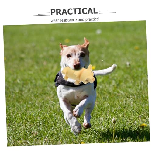 BESPORTBLE Dog Chewing Toy for Teeth Grinding Pig Shaped Squeaky Teething Plaything for Dogs and Puppies Interactive Pet Toy to Furniture Damage