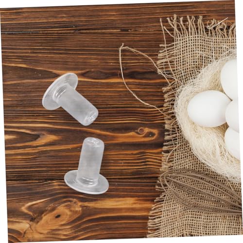 Abaodam 5pcs Calf Nursing Nipple Set Silicone Animal Feeding Teats for Cattle and Small Animals Sturdy Milk Bottle Accessories Comfort Fit Design