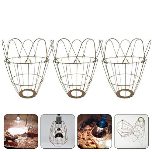 ibasenice Heat Lamp Bulbs Livestock Lamp Shade Explosion Proof Explosion Proof Heating Anti Scald Net 3 Pcs Snake Cage
