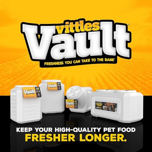 Gamma2 Vittles Vault Stackable Dog Food Storage Container with Sealing Lid, Up to 60 lbs Dry Pet Food Storage Container, USA-Made - [14.5" L x 19" H] - size: 60 Pounds