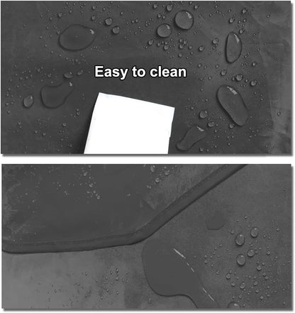Amakunft 2Pcs Waterproof Hexagon Playpen Mat Washable Pee Pad Fit with Small Animal Playpen (42.5in x 41in) Reusable Pet Bedding Liner for Guinea Pig, Rabbit, Hamster, Chinchilla, Hedgehog - size: 2pcs