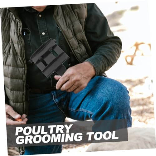 Farm Animal Grooming Brush Livestock Scratch Relief Tool Metal Itching Rake Cattle Sheep Grooming Tool Poultry Cleaning Rake