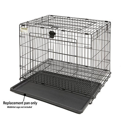MidWest Homes for Pets 151PAN Model 151 Replacement Pan for Wabbitat, Small - size: 24.0"L x 17.9"W x 1.3"H