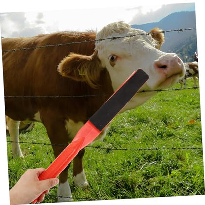 Mikikit Handheld Livestock Forcing Paddle Lightweight Pig and Sheep Tool Humane Control for Cattle and Livestock Management Easy to Clean Design Efficient