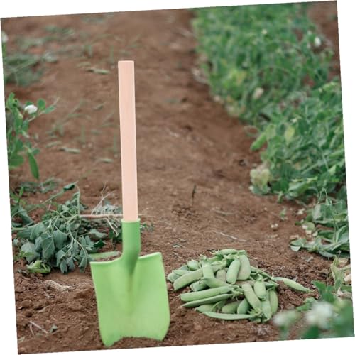 Luxshiny 3pcs Wooden Scoop Handles for Livestock Feeding and Sludge Cleaning, 30cm Long Anti-Skid Hammer Wood Handles for Agricultural and Livestock Tool Replacement
