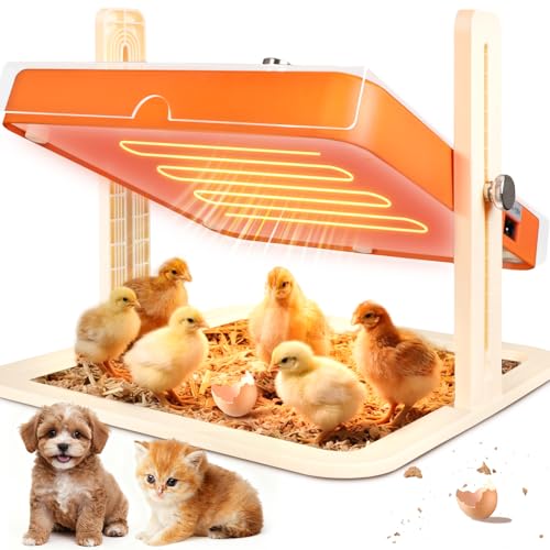 Chicken Coop Heater, Chicken Heater for Chicken Coop Accessories, Brooder Plate for Chicks, Chick Brooder Heating Plate UL-Compliant