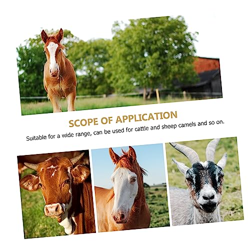 Cattle Horse Hoof Brush Hoof Trimmer Tool for Grooming Ergonomic Handle Smooth Edges Donkeys and Livestock Care