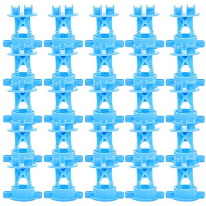 BESPORTBLE 50pcs Electric Fence Insulators Material for Farm Fencing Safe Livestock High Stability Easy Installation Prevents Energy Loss
