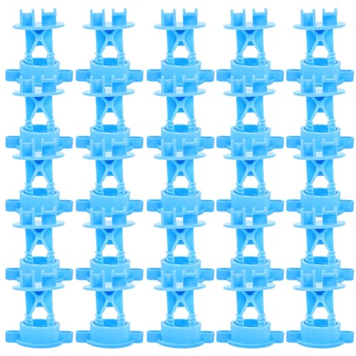 BESPORTBLE 50pcs Electric Fence Insulators Material for Farm Fencing Safe Livestock High Stability Easy Installation Prevents Energy Loss