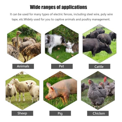 9.9KV Digital Fence Tester Home Garden Horse Livestock Electric Fence Voltmeter LCD Display with Backlight