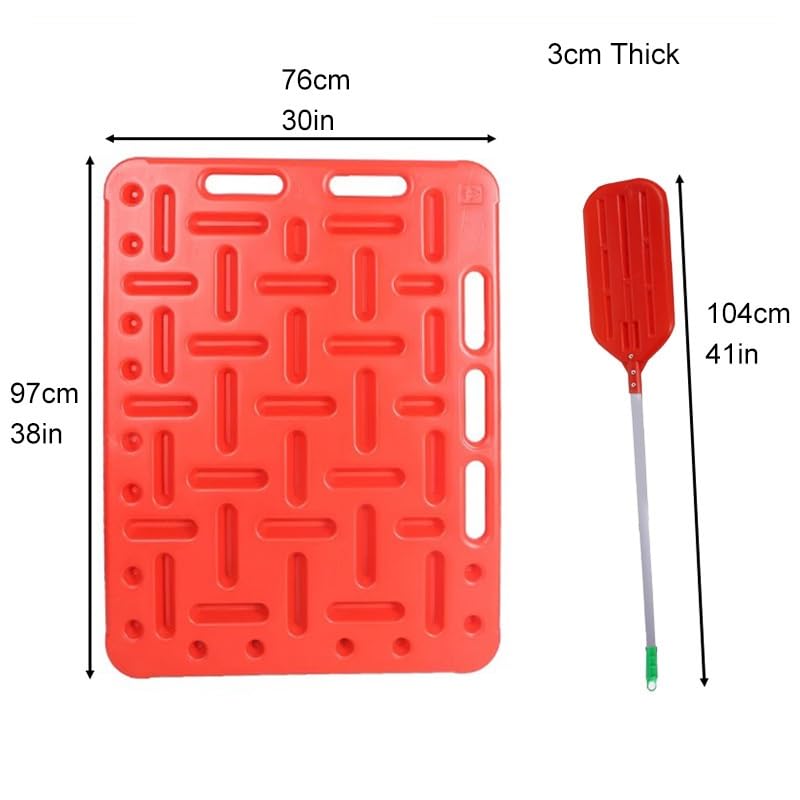 Livestock Sorting Panel, Animal Guide Board, Sturdy Lightweight Livestock Fence for Pig Hog Cattle Sheep Goats(B-76X97CM) - size: B-76X97CM