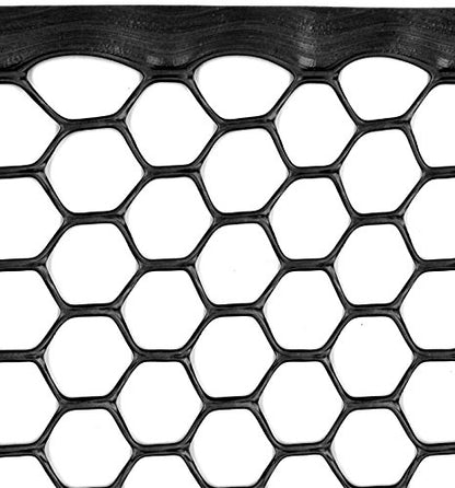 Tenax Poultry Fence 72120346 , 4' X 50', Black - color: Black, size: 4' x 50'