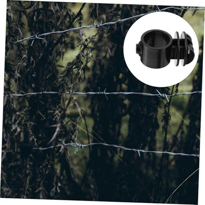 10pcs Electric Fence Insulators Insulators for Farm Wire Tighteners Supports Uniform Wire Spacing and Easy Installation for Livestock Fencing