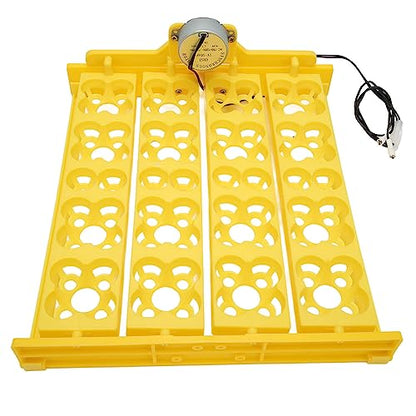 Zerodis Egg Linking Shell 16 Duck Eggs 16 72 Quail, Motorized Eggotation, Reliable Slip Engine Rotate Eggshell, Ideal for Home Use, Plastic Material (AC110V) - size: AC110V