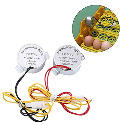 Chicken Eggs Turner Rotator Incubator Motor with 220V AC Connector