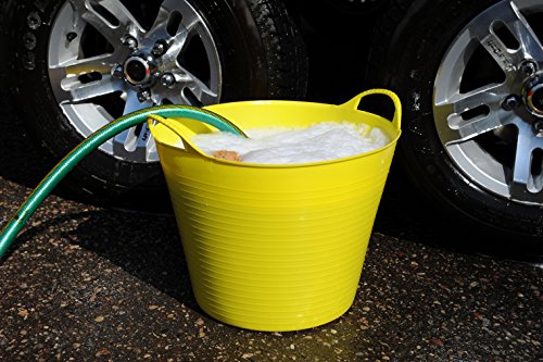 Tubtrugs SP42YF Flexible Yellow Large 38 Liter/10 Gallon Capacity