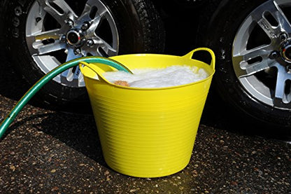 Tubtrugs SP42YF Flexible Yellow Large 38 Liter/10 Gallon Capacity