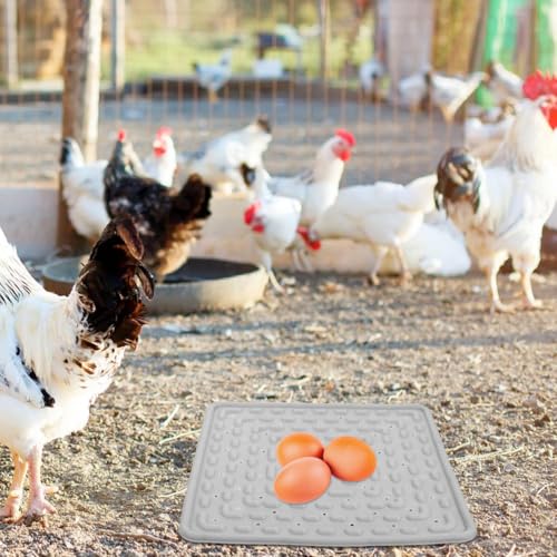SUPVOX 2Pcs Washable Chicken Nest Pads Soft Egg Laying Mat for Nesting Box Durable Chicken Coop Accessories Reusable Chicken Cage Mats for Hen House Easy to Clean