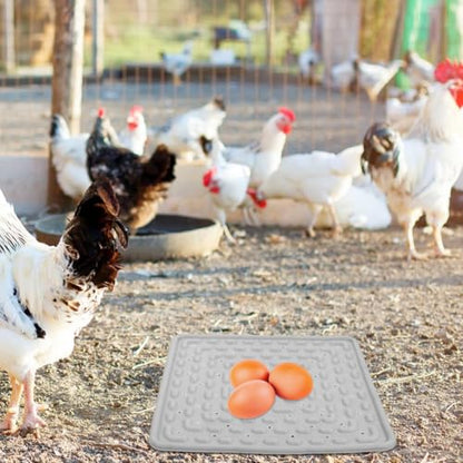 SUPVOX 2Pcs Washable Chicken Nest Pads Soft Egg Laying Mat for Nesting Box Durable Chicken Coop Accessories Reusable Chicken Cage Mats for Hen House Easy to Clean
