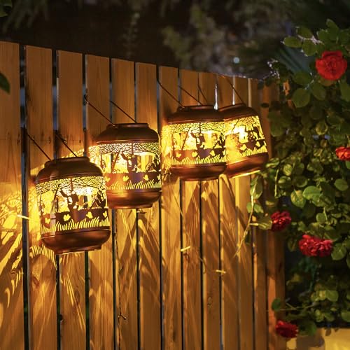 Sloth Solar Lanterns Outdoor Waterproof,Hanging Solar Lights Sloth Gifts for Women Men Metal LED Decorative Light for Yard,Patio,Lawn,Tabletop,Pathway,Landscape,Garden Decor - style: Sloth