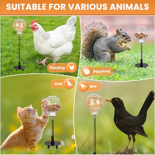 Peck Toy, Interactive Slow Feed Release Toy for Your Flock, Chicken Slow Feeder Boredom Busting Fun Maintain Your Hens Entertained(1 Pack) - size: 1 Count (Pack of 1)