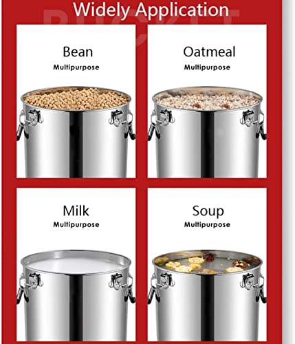 Milk Barrel, 25-105L Milk Cans Wine Pail Bucket Milk Jug Oil Barrel Tea Canister, 304 Stainless Steel Silicone Seal Tank Heavy Duty Dairy Pot for Liquid Solid Storage,25L,75L - size: 75L