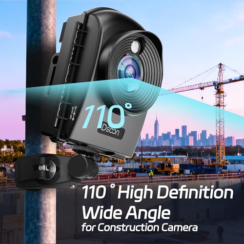 Dsoon Time Lapse Camera,1080P HD Timelapse Camera Outdoor,110° Wide Angle & 2.4" LCD Screen,180 Days Standby for Record Construction, Weather, Plant,Drawing(64GB TF Card Included) - style: TL2100-6