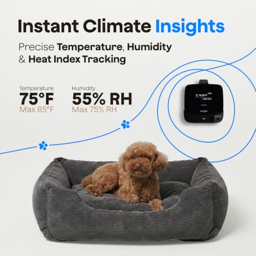 Waggle RV Pet Temperature Monitor - 4G Cellular, No WiFi Required - Real-Time App, SMS & Email Power Outage Alerts - Unlimited Notifications - Home, Car, RV & Vacation Safety - Subscription Required - style: Lite+ (Subscription Required)