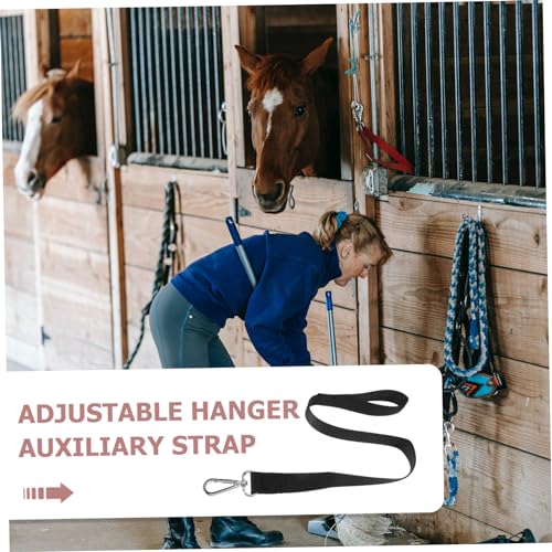 UPKOCH 3pcs Adjustable Bucket Strap Practical Water Bucket Hanger Hook for Feeding and Watering Stalls Fences and Gates Easy to Use and Store