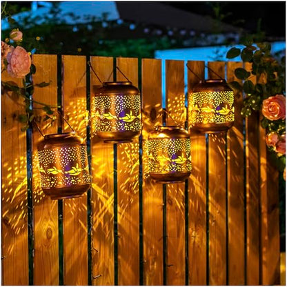 Penguin Solar Lanterns Outdoor Waterproof,Hanging Solar Lights Penguin Gifts for Women Men Metal LED Decorative Light for Yard,Patio,Lawn,Tabletop,Pathway,Landscape,Garden Decor - style: Penguin