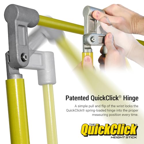 The Original QuickClick Height Stick – Measures Up to 15 Feet – Measure Your Load Before You Hit The Road™ - size: Original - Measures Up To 15'