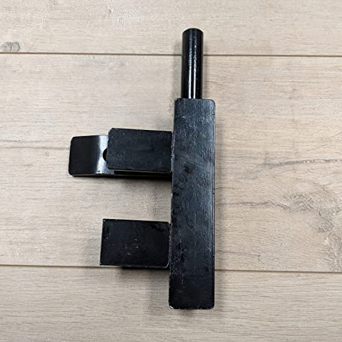 3/4" Heavy Duty Slide Bolt Weld-On Steel Latch – Large Gate Latch for Metal Gates, Doors, and Fences