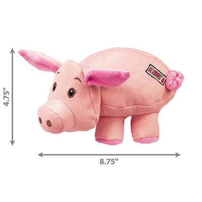 Kong - Phatz Pig - Medium - Reinforced Material for Durablity - Dog Toy - size: Medium