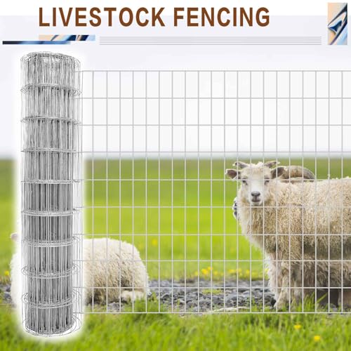 Tongmo 2 ft x 100 ft Galvanized Welded Wire Fence, 16GA Garden Chicken Wire Fence Roll, Mesh Size 2" x 4"Hardware Cloth, Ideal for Yard Protection and Poultry Netting - color: Galvanized, size: 2ft*100ft